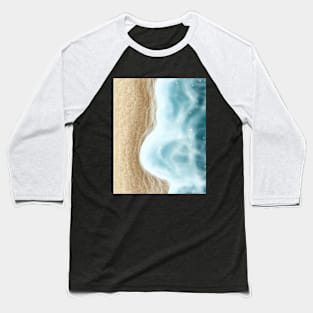 WAVES ON THE BEACH 2 Baseball T-Shirt